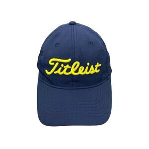 Titleist Golf Champions Circle Navy Blue Adjustable Strap Baseball Cap‎ OSFA